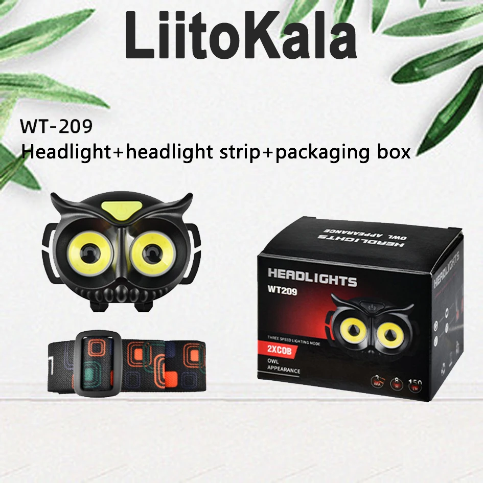 LiitoKala Mini Owl Headlight LF-208 LF-209