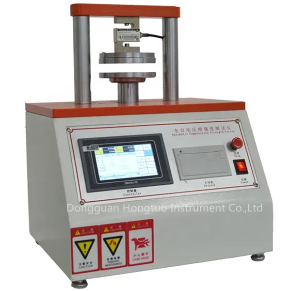 

Corrugated Cardboard Edge Compression Test Machine Crushing Cardboard Paper Tube Compression Strength Tester DH-CE-01