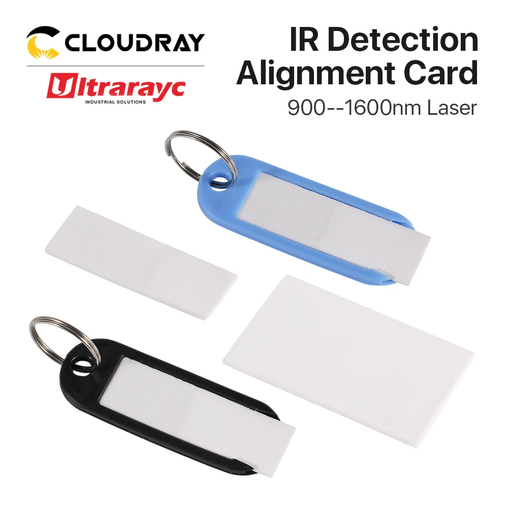 

Ultrarayc IR Detection Alignment Card Infrared Dimmer Visualizer Calibrator Ceramic Plate For 900-1600nm Fiber Laser LED Diode