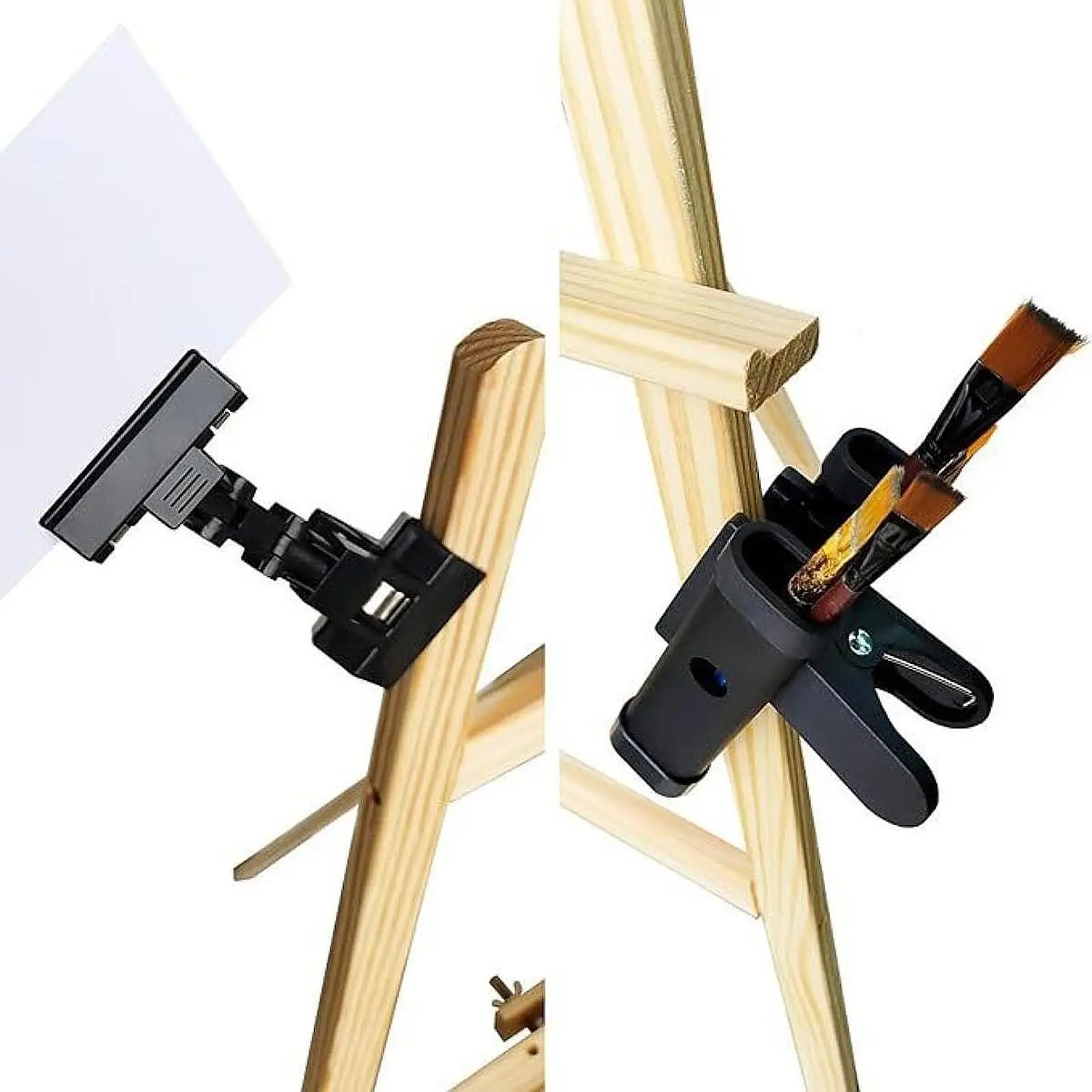Easel Brush Clip Replace Multifunctional Practical Accessories Durability Portable Easy to Install Easel Paintbrush Holder