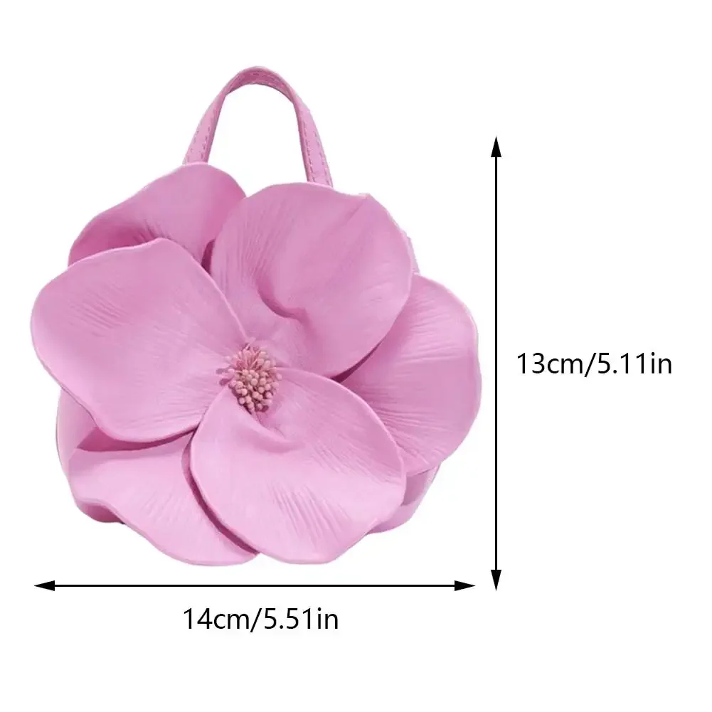 Fashion Mini Handbag For Women Luxury Designer Floral PU Leather Handbags Wedding Purse Small Totes Elegant Evening Clutch Bag