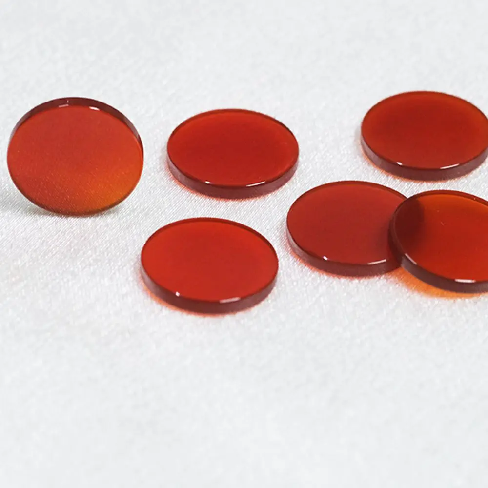 100PCS/Lot 10*2mm Natural Red Agate Round Double Flat Agate for Necklace Bracelet Accessories