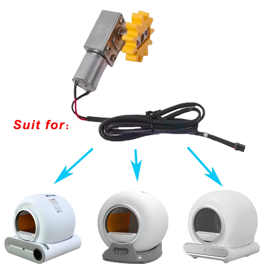 Remplacer l'entretien du moteur, accessoires d'origine, bac à litière électrique intelligent et automatique, toilettes
