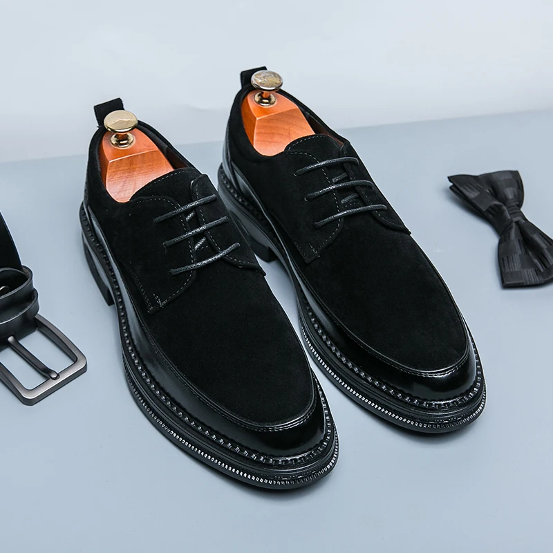 Кожаные броги для мужчин, большие размеры, модные мужские модельные туфли для свадебной вечеринки, итальянские дизайнерские мужские деловые туфли для вождения, мужские оксфорды на шнуровке
