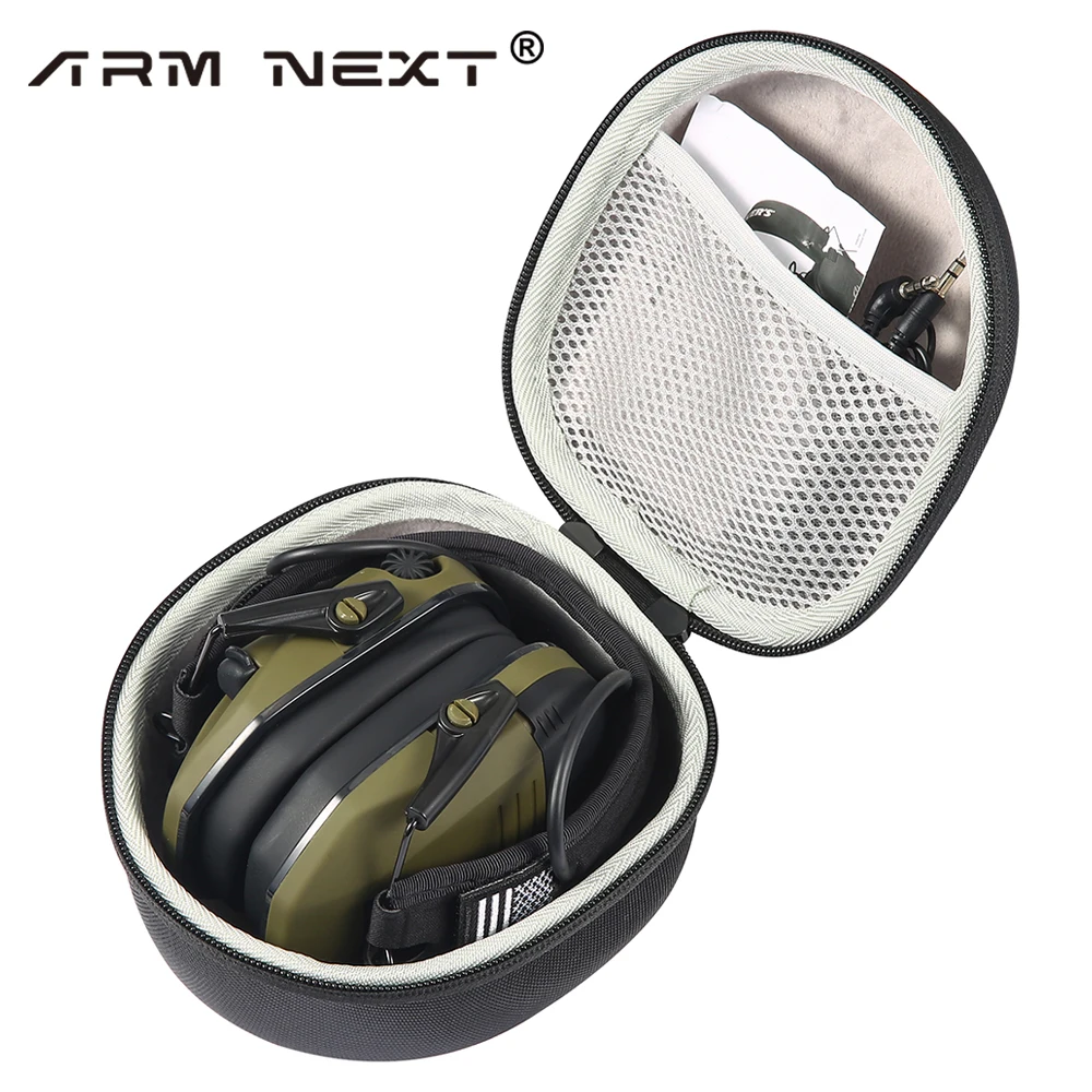 ARM NEXT Headphone Storage Bag For Impact and Walkers Earmuff Portable Shockproof Anti-fall Dustproof Travel Carrying Case