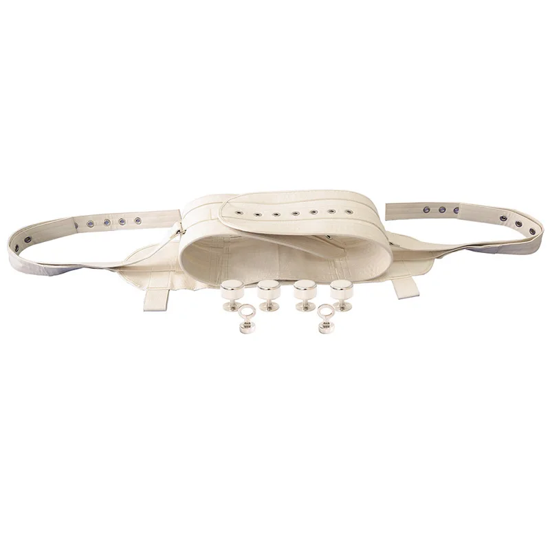 Ceinture de contention magnétique pour lits inquiets, personnalisable, boucle magnétique abdominale, contention psychiatrique, soins infirmiers