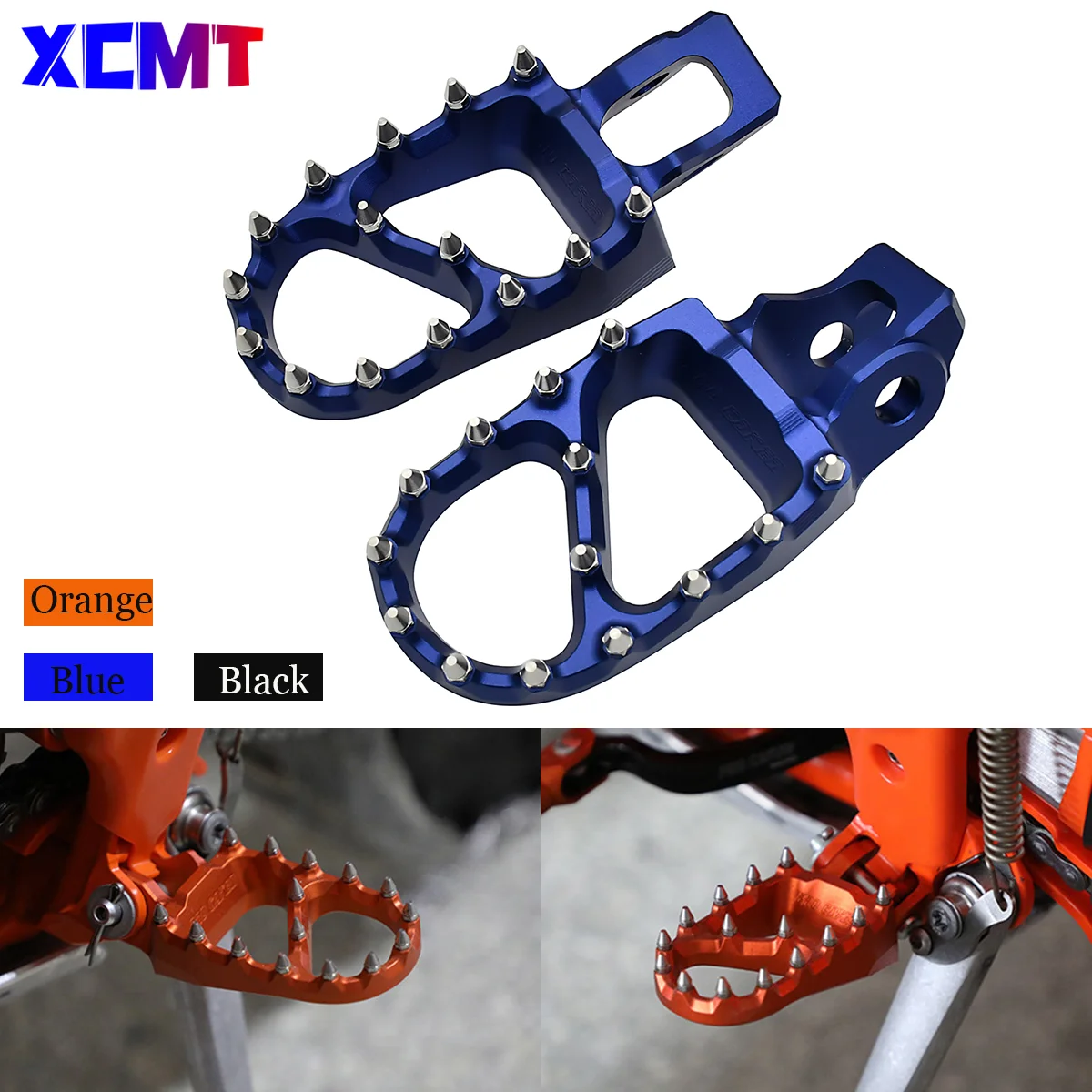 

Motocross Foot Rest Pegs Footrest Footpeg For KTM EXC EXC-F SX SX-F 85 125 150 200 250 300 350 450 500 Dirt Pit Bike 2016-2023