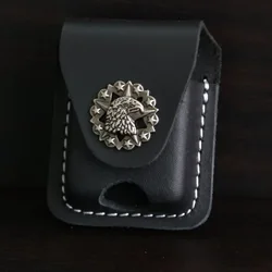 가죽 라이터 케이스, 소가죽 맞춤형 보호 슬리브, Zippo 라이터용 라이터 보관 가방
