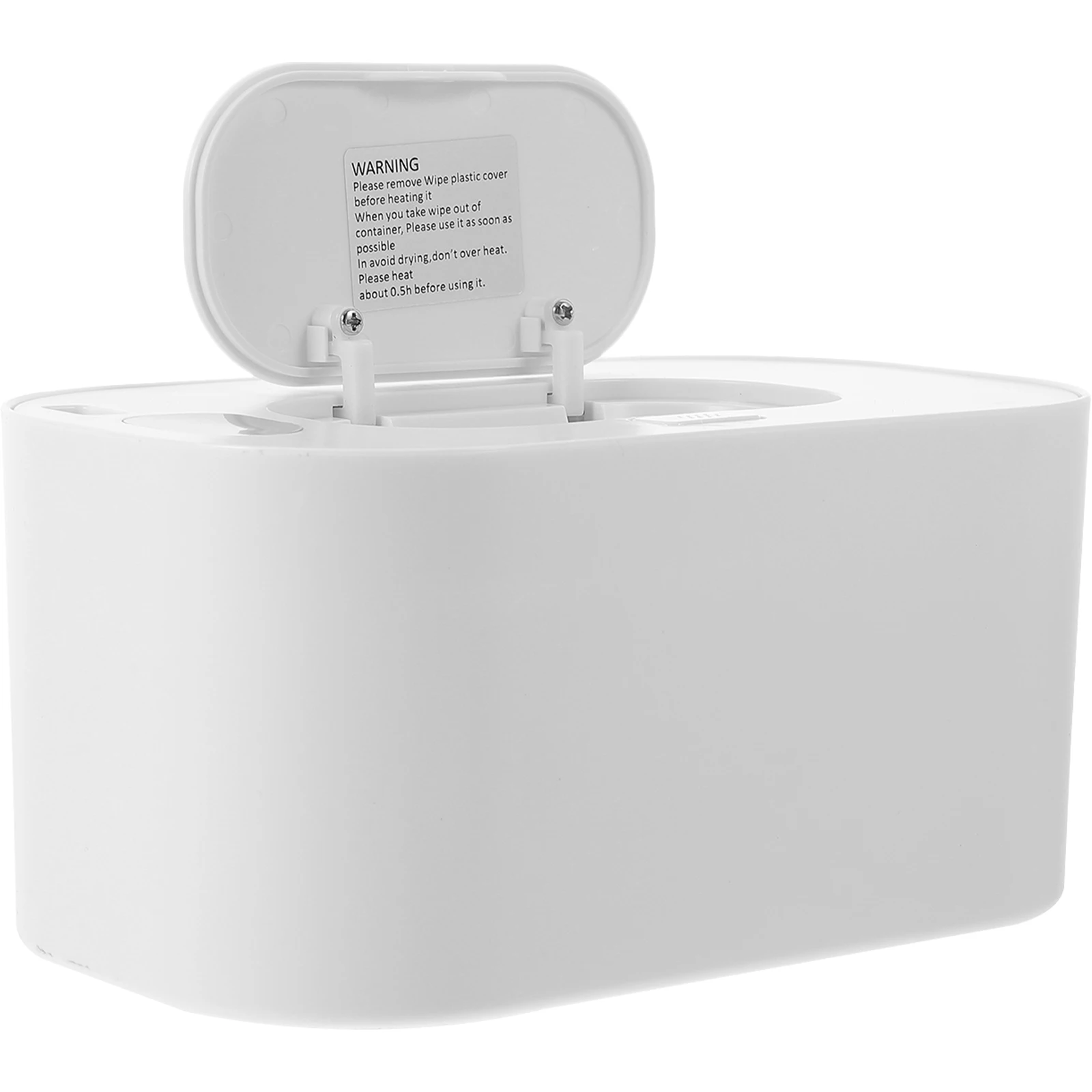 Baby Wipe Warmer Wet Tissue Heating Box Portable ABS PP Material Low Adjustable Temperature Baby Wet
