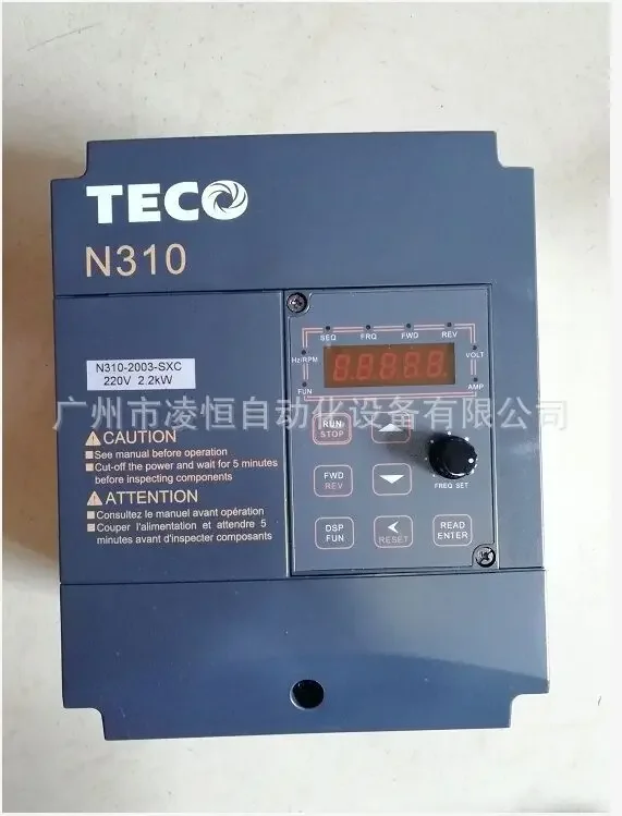 2026 Wholesale TECO Dongyuan Inverter N310-2001-HX Vector Taian Inverter Spot Direct Sales