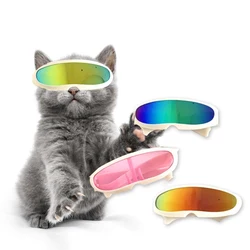 Cool Cat Dog Goggles Sunglasses Funny Cute Cat Small Dog Sunglasses for Kitten Photography Props Cosplay Costume Pet Accessories