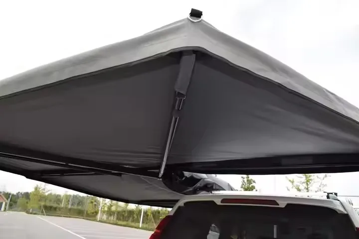 ملحقات التخييم في الهواء الطلق سيارة خلفية 270 درجة المظلة SUV شاحنة قماش مظلة السيارة #3