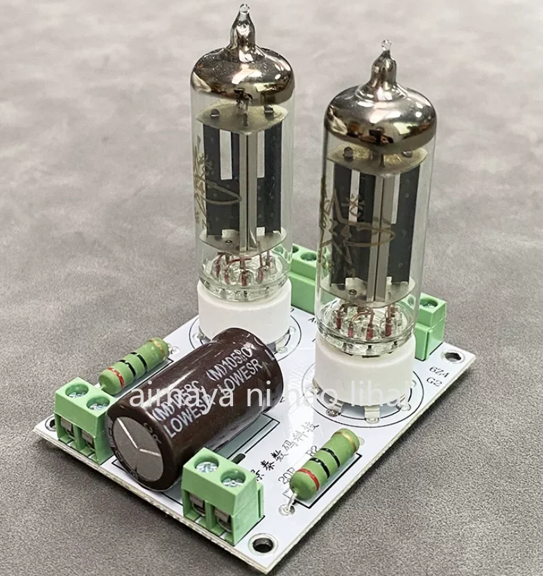 Carte de redressement à tubes à vide 6Z4 pour machine d'apprentissage à tubes simples et doubles en parallèle, compatible avec les bobinages à alimentation simple et double