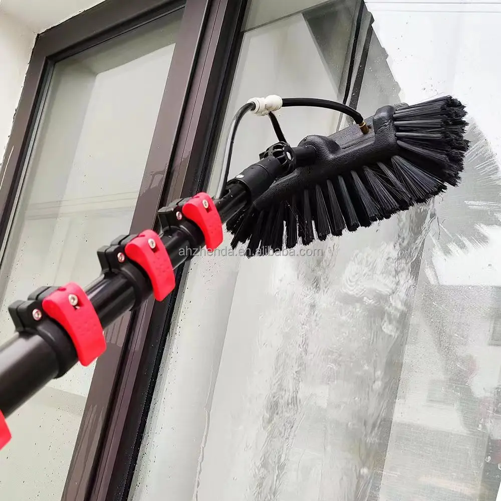 

Window Cleaning Pole Water Fed Telescopic Brush Solar Panel Cleaning Tool solar panels and other cleaning activities