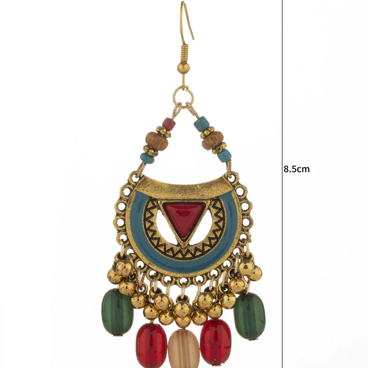 AliExpress أقراط على الطراز العرقي الأكثر مبيعًا عبر الحدود، وأجراس بوهيمية كلاسيكية للسيدات، وأقراط مهدبة، وأقراط إبداعية. #6