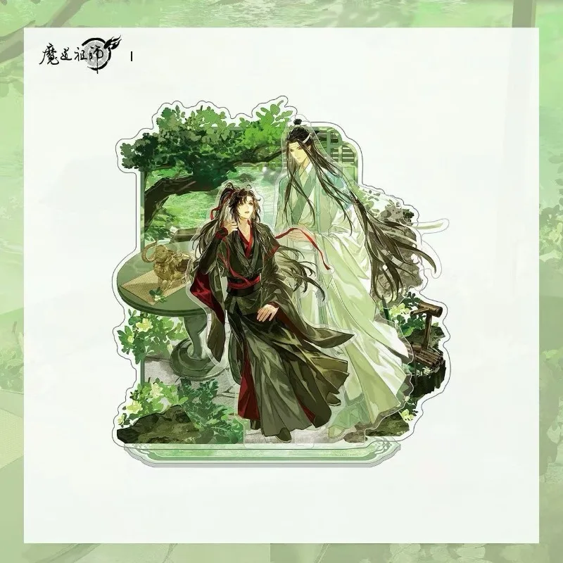 Anime Grandmaster of Demonic Cultivation Acrylic Stand Plaque Tan Yan Man Series Wang Xian CP Two People Model Desktop Ornament