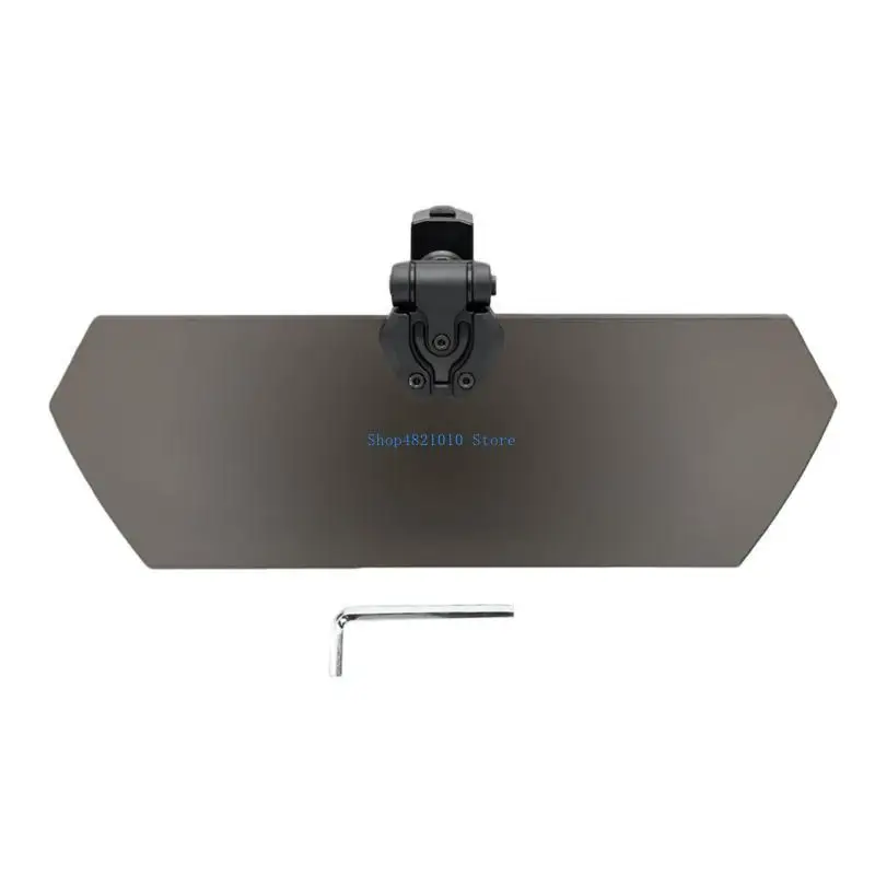 T3LF UTV Sun Visor Universal Sun Protections Visor Anti-Glare Polarized Sun Visors Work with Windshield Fit 1.5-2'' Roll Bar