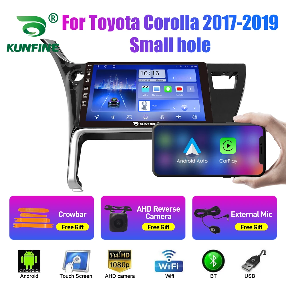 10.33'' Car Radio For Toyota Corolla/Levin Android Car Stereo DVD GPS Navigation Player Touch Screen Carplay Android Auto QLED