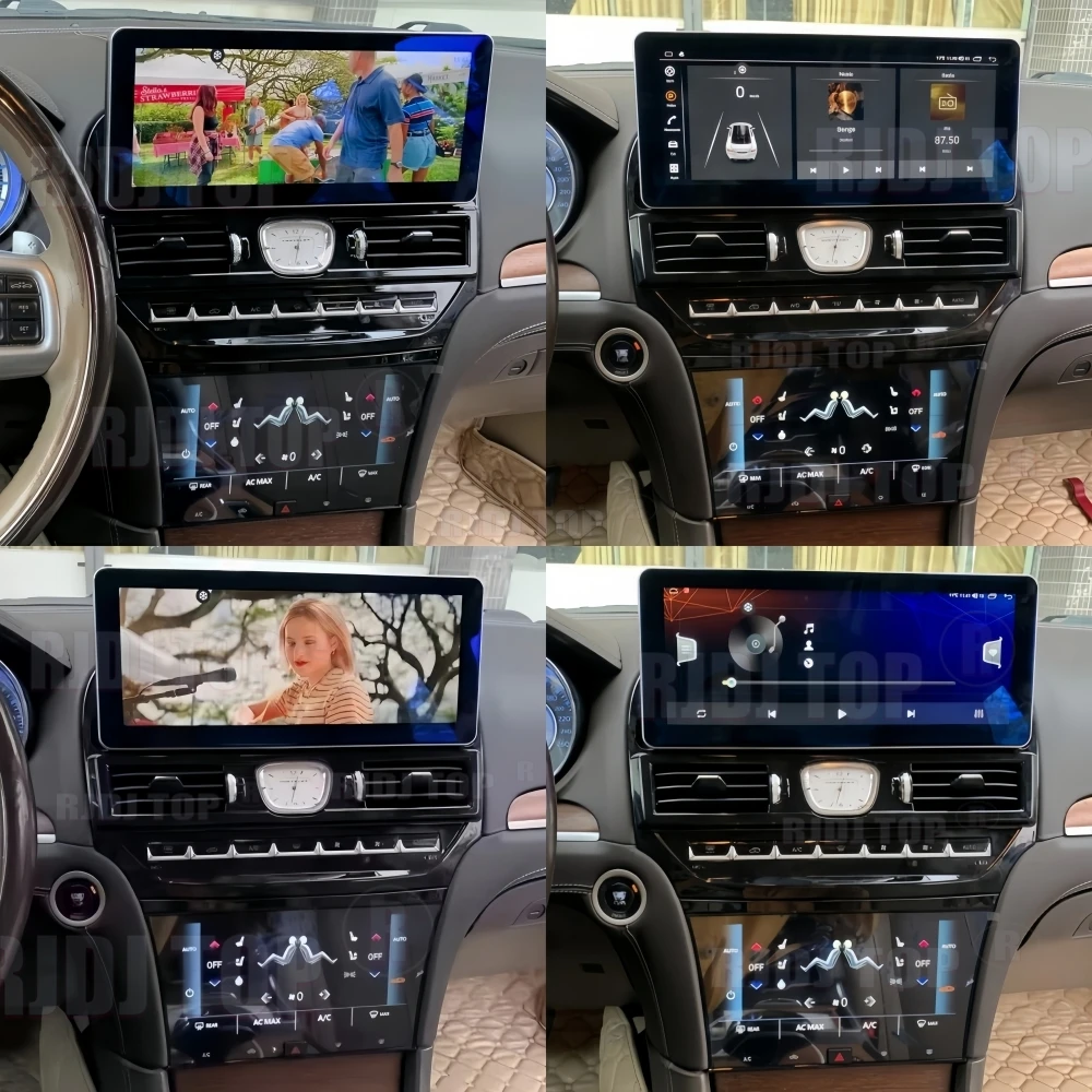 12.3 Inch Android 14 For Chrysler 300C 300 300S 2011-2023 Screen Carplay Car Radio Multimedia Player Stereo Receiver GPS Navi 5G