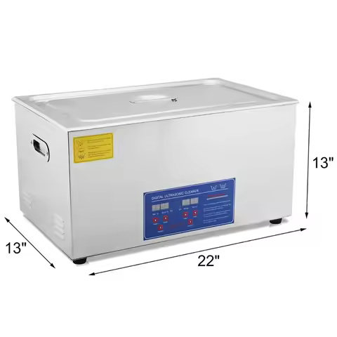 30L/1.3L/2L/3L/6L/10L/15L/22L Stainless Ultrasonic Cleaner Ultra Sonic Bath Cleaning Tank Timer Heat For Printhead