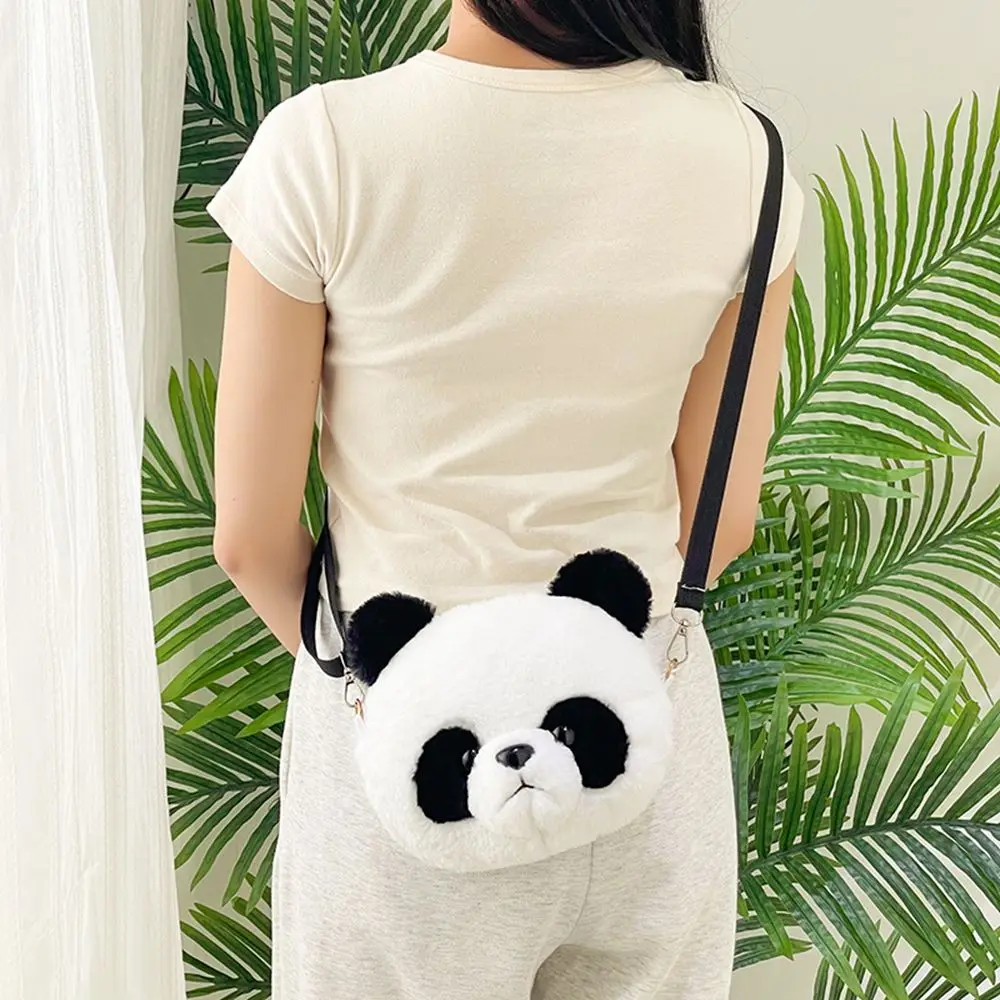 Cute Simple Lovely Frog Panda Bear Cute Doll Bag Stuffed Toy Ladies Shoulder Makeup Bag Women Handbag Bag Plush Coin Purse