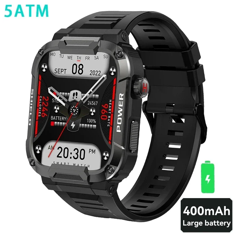 

smvp Bluetooth call Smart Watch Men IP68 5ATM Waterproof Outdoor Sports Fitness Tracker Health Monitor Smartwatch