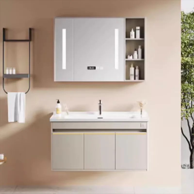 Internal Toilet Bathroom Cabinet Organizer Washroom Luxury Shelf Bathroom Cabinet Vanity Sink Armoire Salle De Bain Furniture