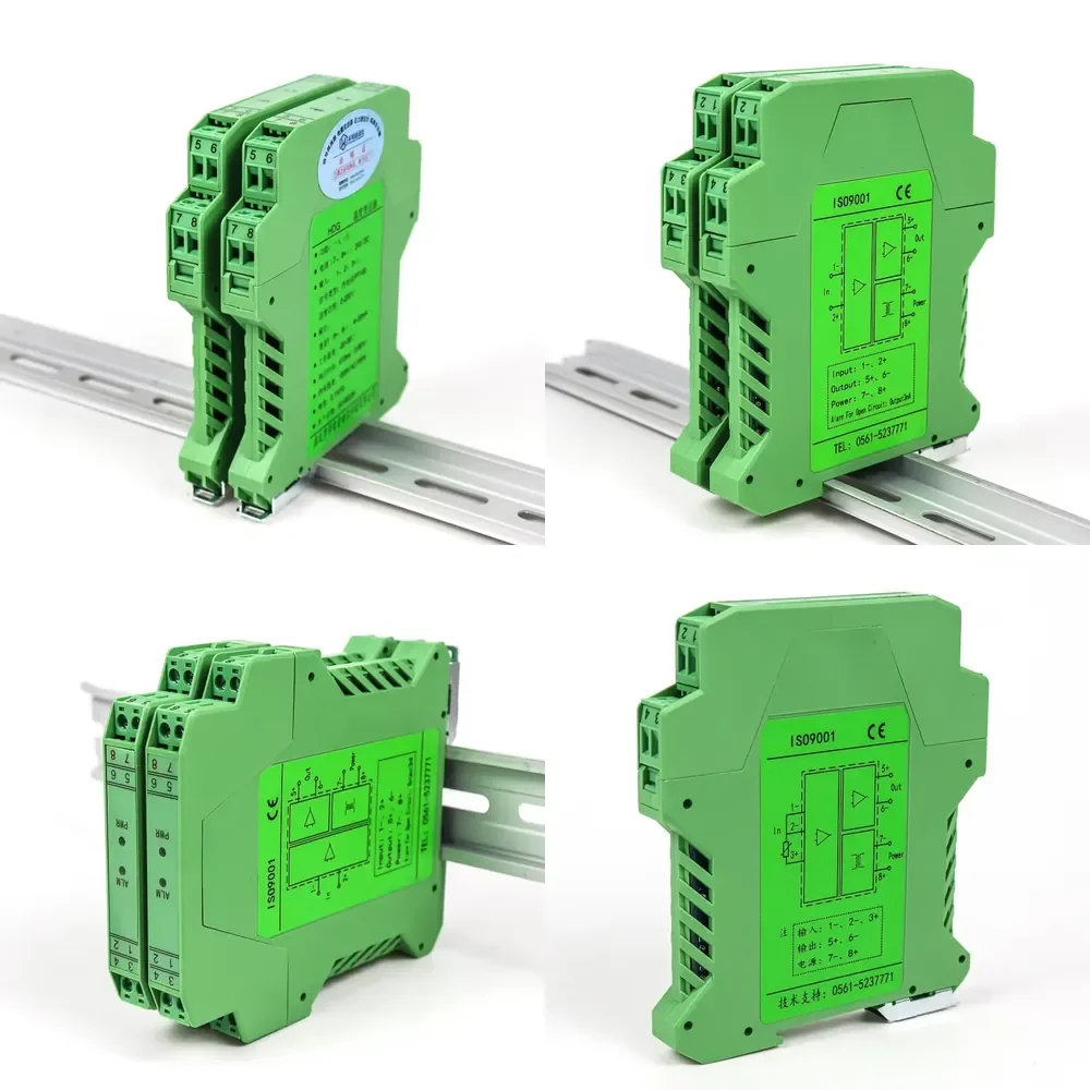 

Pt1000 to 4 20mA Converter Temperature Analog signal Isolator