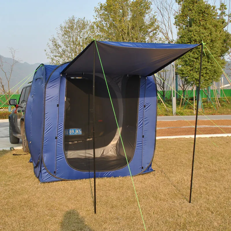 Camping Tent Pop-up Car Tent For Barbecue, Birthday Party, or Family Gathering Provide Space For Socialize And Rest,Easy Setup