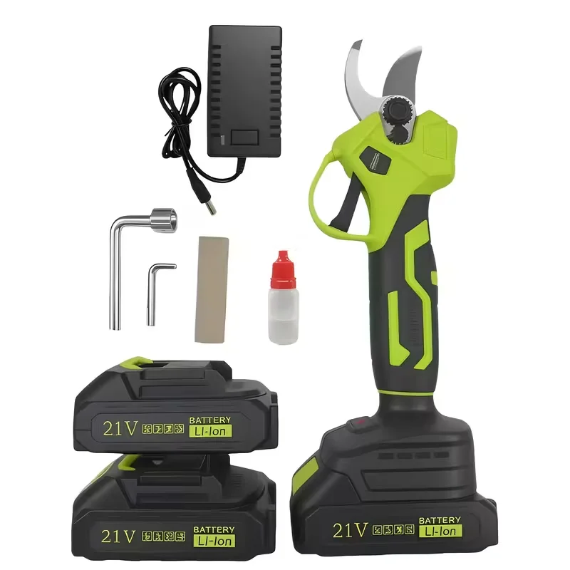 ماكينة تشذيب الأشجار اللاسلكية، فروع تشذيب شجرة محمولة خفيفة الوزن، أداة تشذيب خاصة للحديقة قابلة لإعادة الشحن لأشجار الفاكهة، مكافئ
