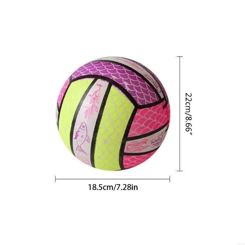   Fitness Skipping Ball Toy Flashing Luminous Bouncy Football for w/ LED Flashing Light Sensory Novelty Gag Child Party Pr
