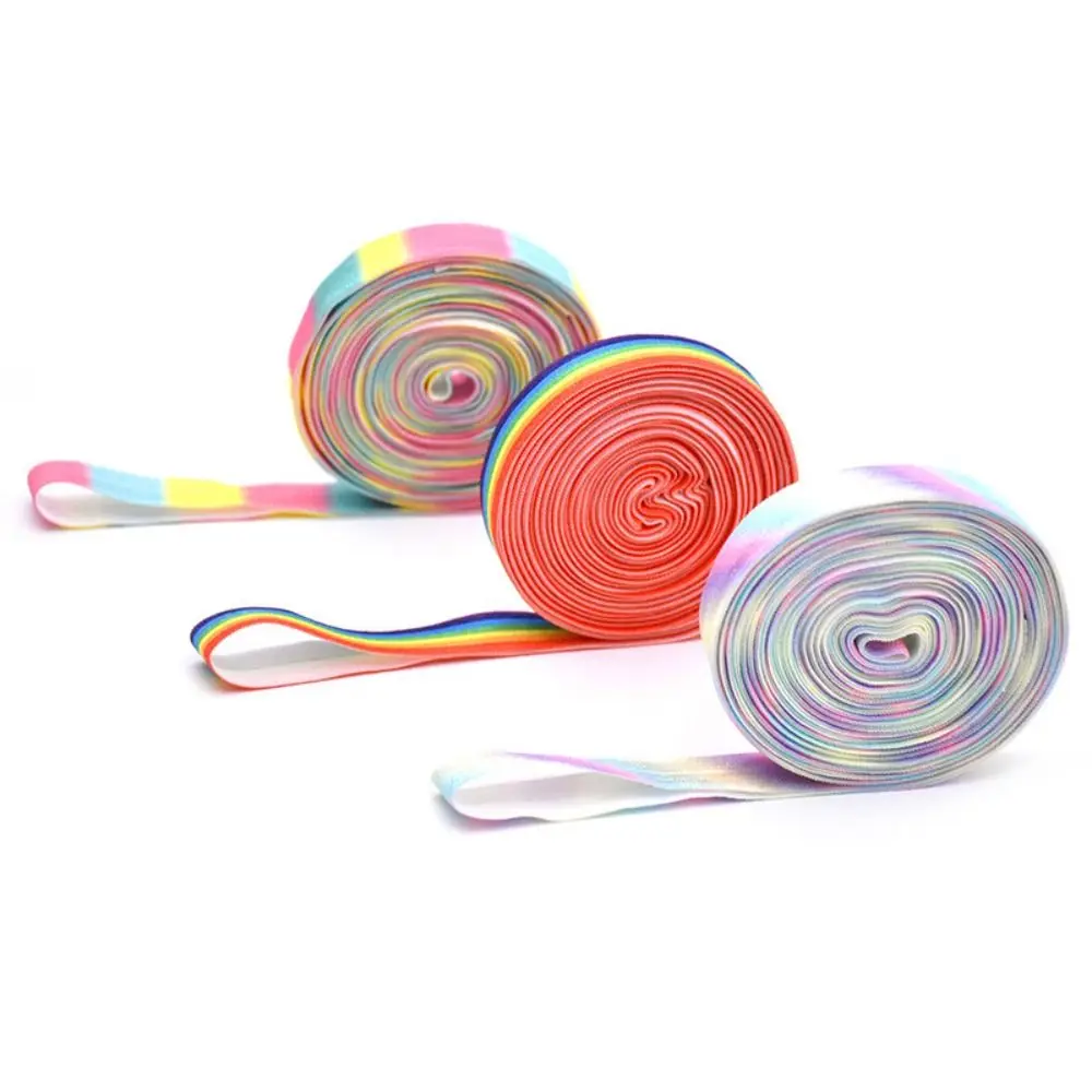 Highly Elastic Chinese Jump Rope Gradient Color 300cm Long Skipping Rope Reaction Abilities Sports Group Jump Rope for Games