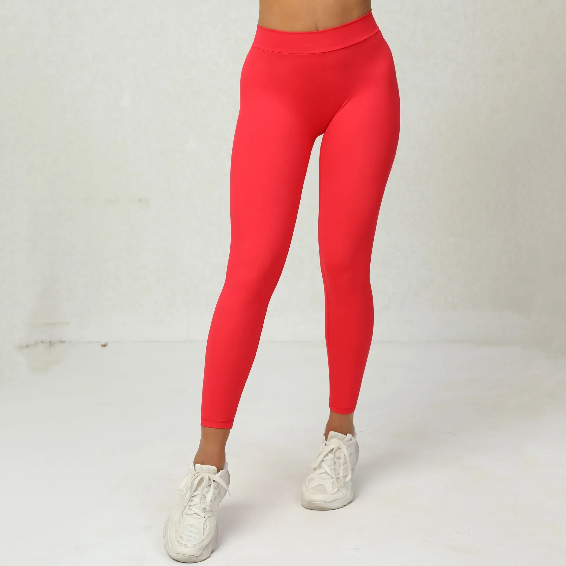 Seamless Yoga Pants Sports Fitness High Waist Hip-lifting Shapeing Trousers V-waist sports Pants Workout Gym Pants for Women