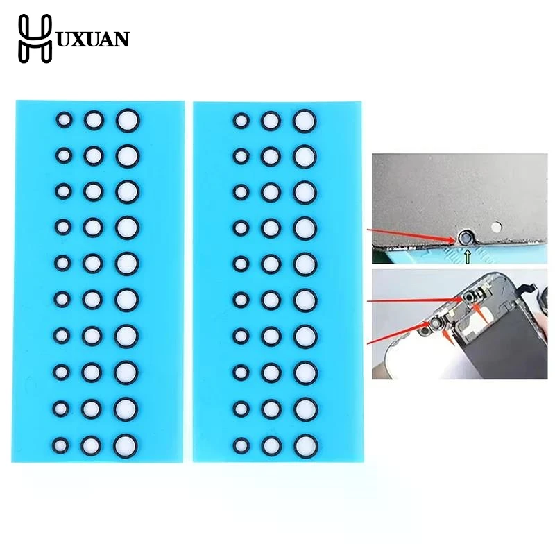 【NEW】1/3/5Sheets 3mm 4mm 5mm Sponge Foam Ring Dust-proof Sticker For LCD Phone Front Camera Dustproof Phone Repair Tool