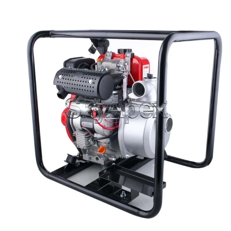 Electric Start High Lift Self-Priming Water Pump Large Flow High Pressure Agricultural Farmland Irrigation Pump