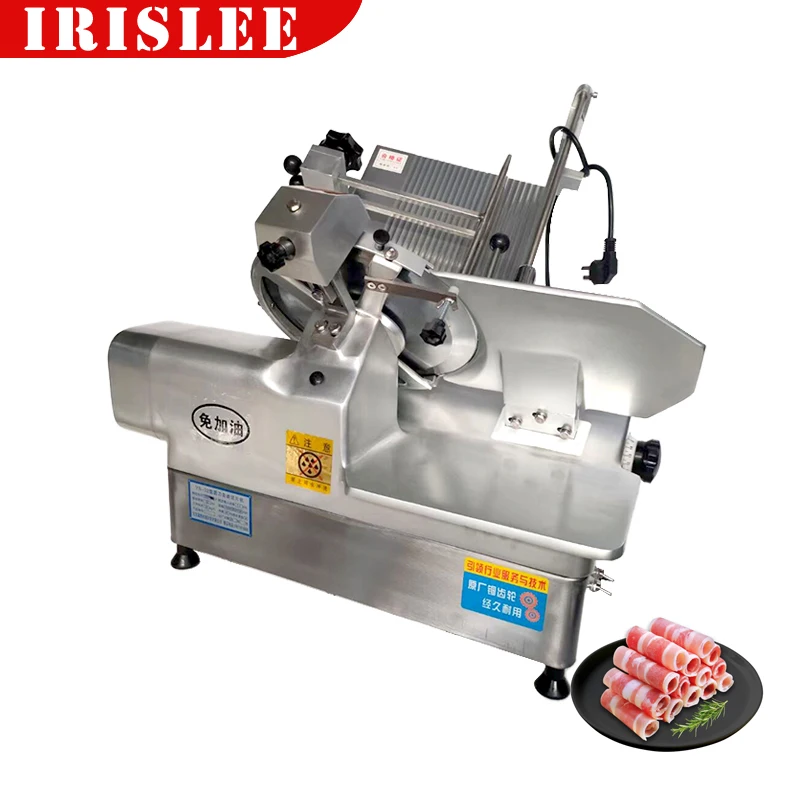 

Automatic Planing Sheet Meat Lamb Slicer Electric Freeze Meat Cutting Machine Mutton Rolls Grinder Cutter