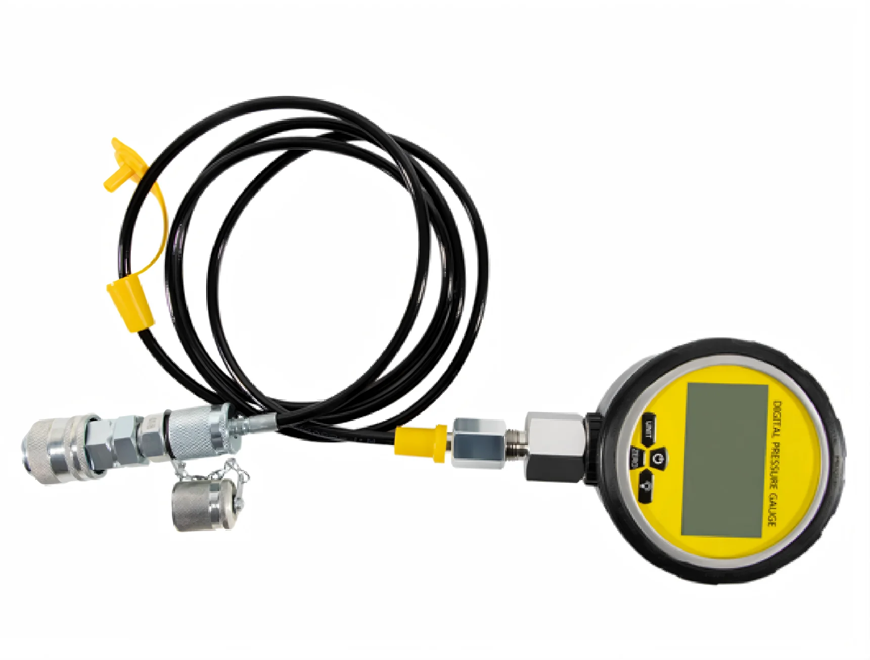 CNXE High Precision Hydraulic Test Coupling Kit | 1.5m Test Hose + BSP Adapters for John Deere New Holland Excavator