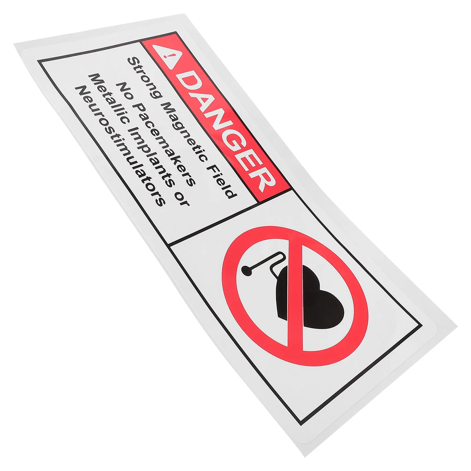 

Magnetic Field Warning Signs 5x10 Inches Strong Magnet Caution Stickers No Decal Hospital Clinic Easy Apply Indoor