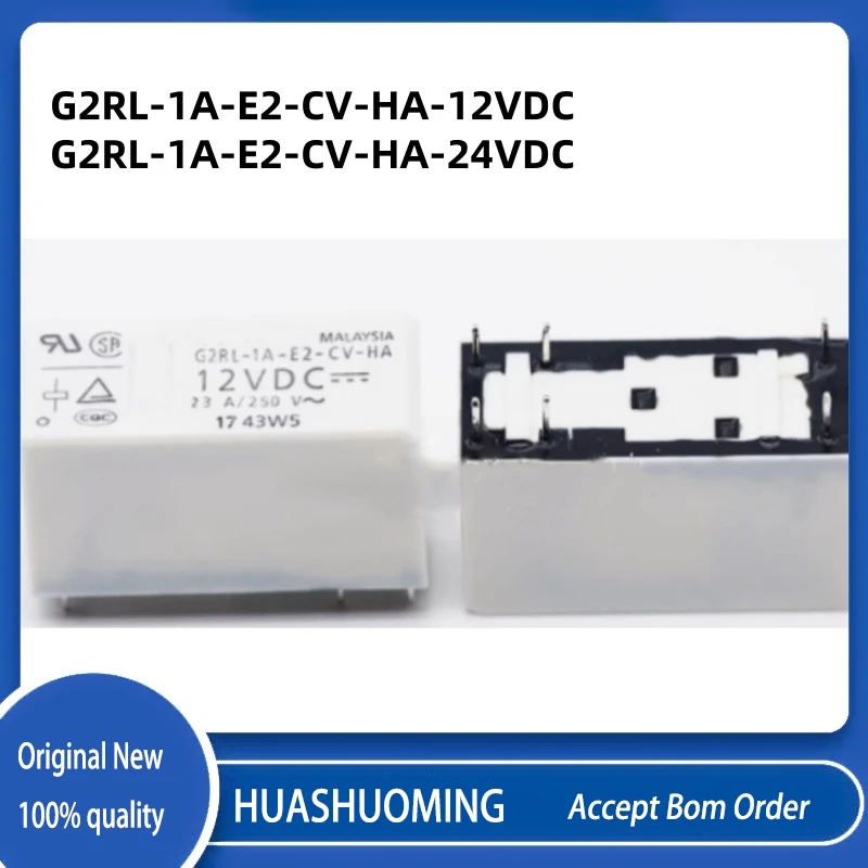 NEW 10PCS/LoT  G2RL-1A-E2-CV-HA-12VDC G2RL-1A-E2-CV-HA-24VDC   G2RL 1A E2 CV HA    6pin  23A