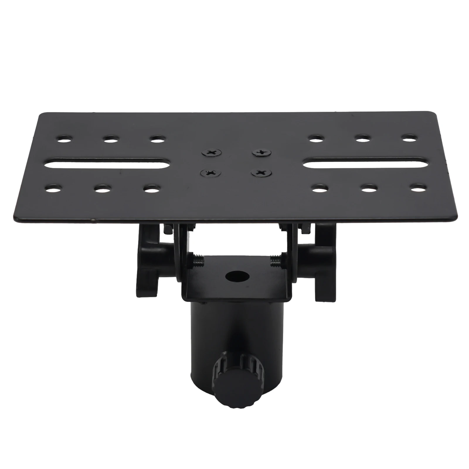 1 PC Rotatable  35mm Metal Mount  Tripod Pole DJ Speaker  For Stand Adapter Top  Cap Metal Mic Tripod Holder  Mounting Base Part