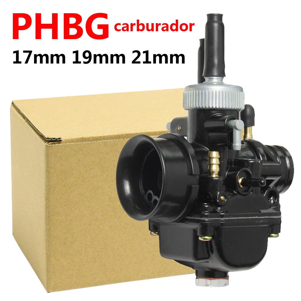 phbg carburador de corrida 17/19/21mm ds 17mm 19mm 21mmcarb para jog50 jog90 bws100 rg50 DIO50-9