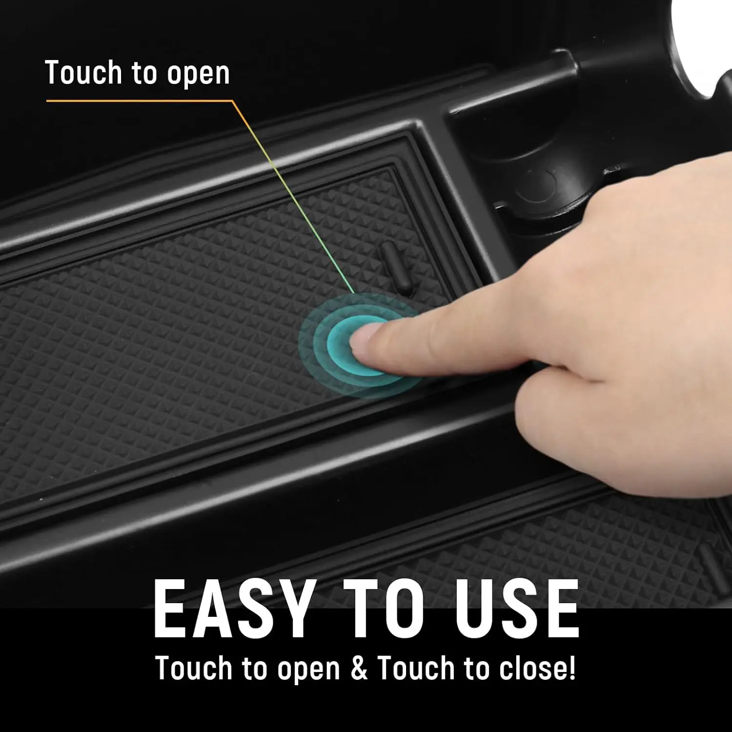 Center Console Organizer Hidden Box for Jeep Wrangler JL JLU 2018-2025 Accessories Armrest Storage Box Hidden Secret Compartment