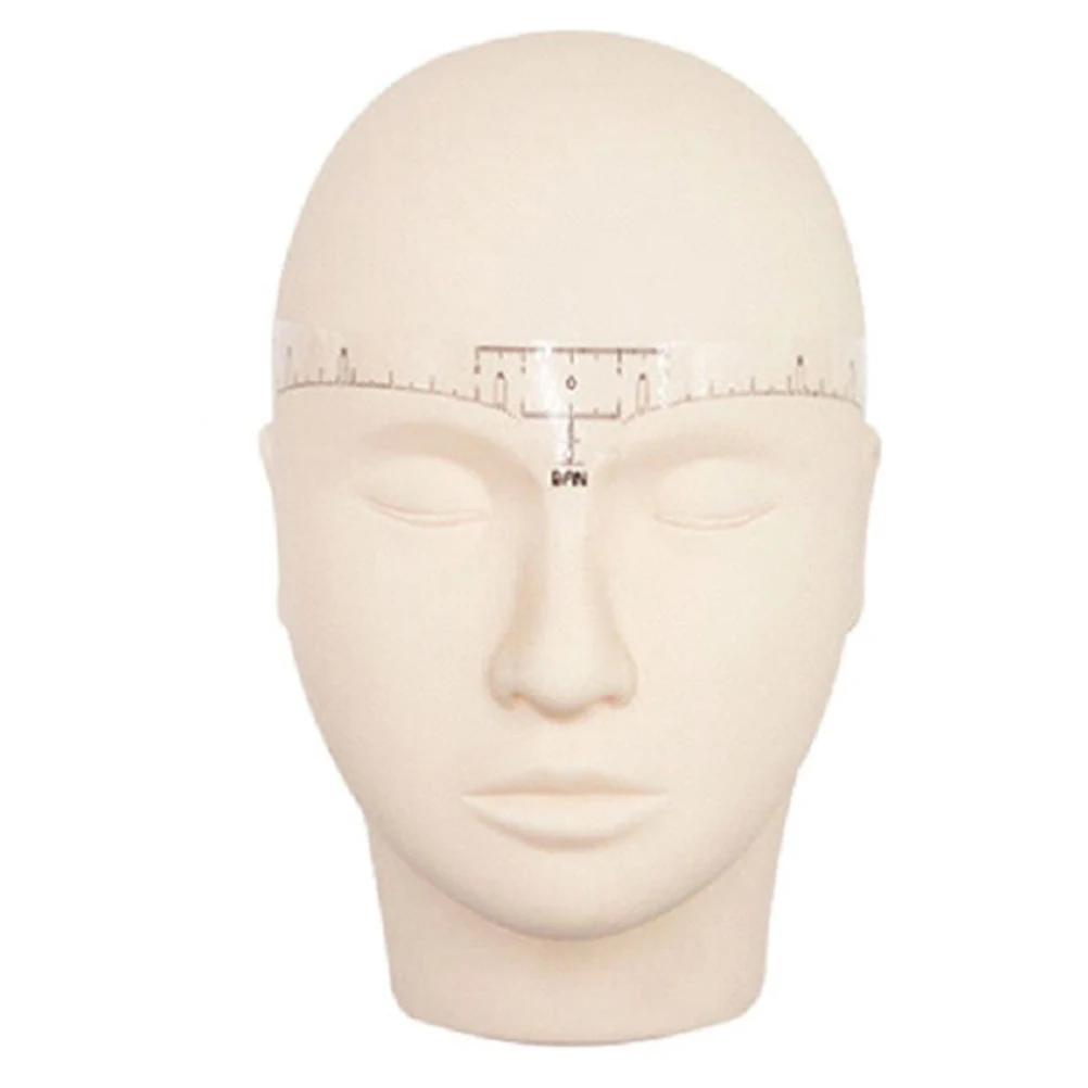 100 قطعة من مسطرة الحواجب Microblading أداة تحديد المواقع المتينة مثالية لقياس شفاه الحواجب #6