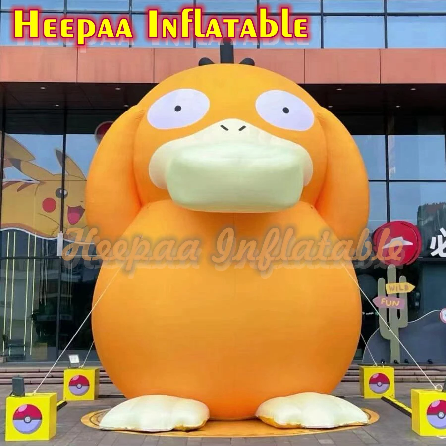 

Giant Inflatable Pokemon Psyduck Large Inflatable Animal Cartoon For Outdoor Advertising Parade Events Decor