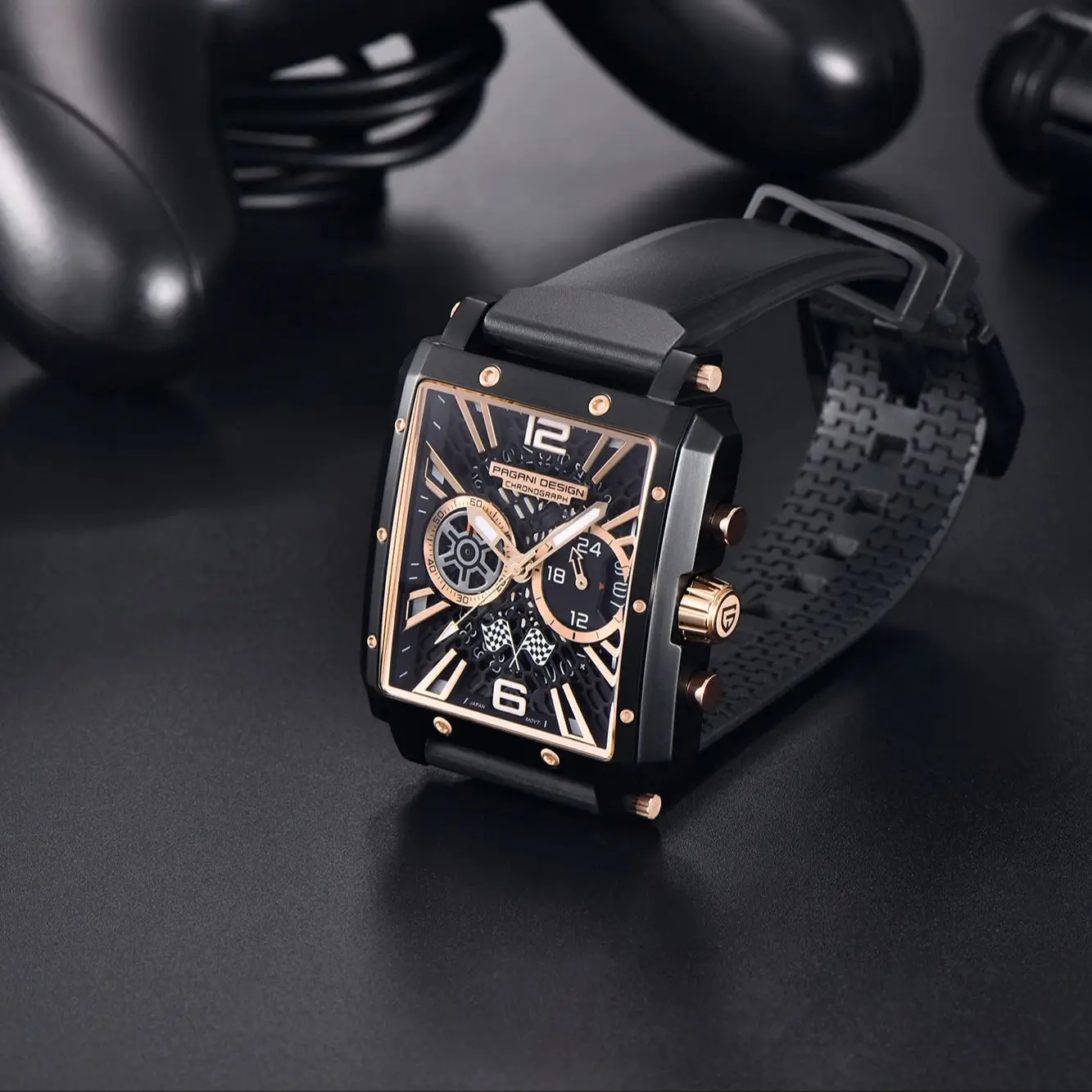 Pagani PD1725 Men's Quartz Watch Japanese TMI VK64 Movement Sapphire Crystal Luminous 50M Waterproof 2026 NEW