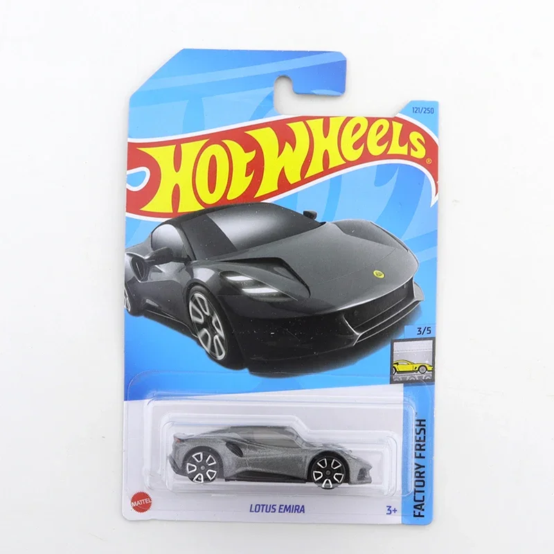 2023-121 Original Hot Wheels LOTUS EMIRA Mini Alloy Coupe 1/64 Metal Diecast Model Car Kids Toys Gift