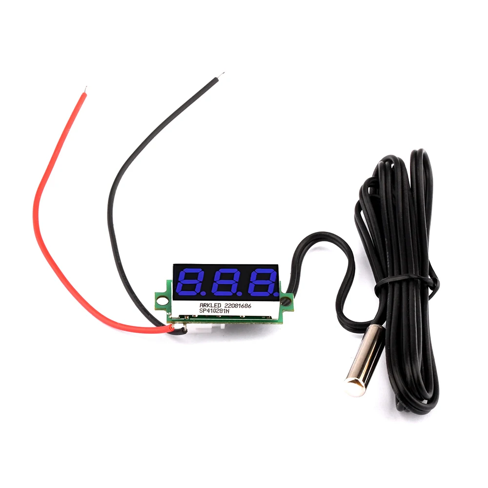 Produktbild von Digital-Thermometer Mit 17-cm-Sonde – LED-Display, -50 Bis 300 °C, Min/Max-Speicher, Für Flüssigkeiten & Luft