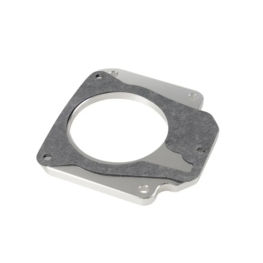 High Quality Aluminum LS Manifold Throttle Body Adapter Plate 4 Bolt Intake To 3 Bolt TB Gasket for LS Truck Adapter TB-1021