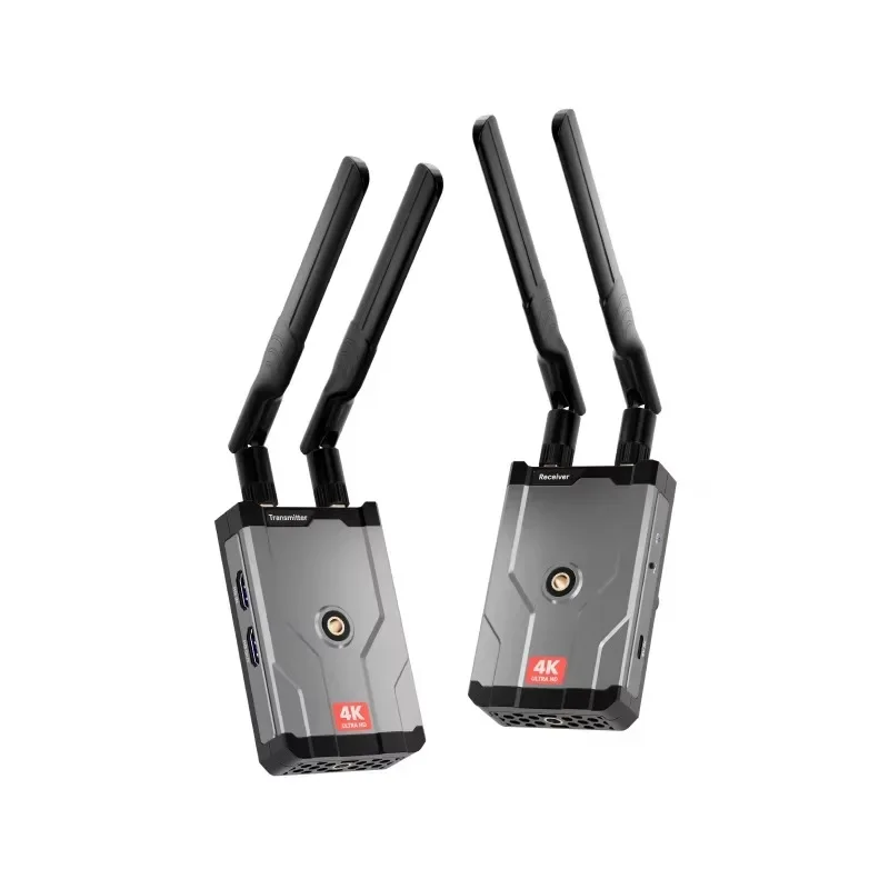 DT263W Transmitter and Receiver Kit 150M 4K30Hz Range Supports Various Audio Video Devices Video Splitters and Converters