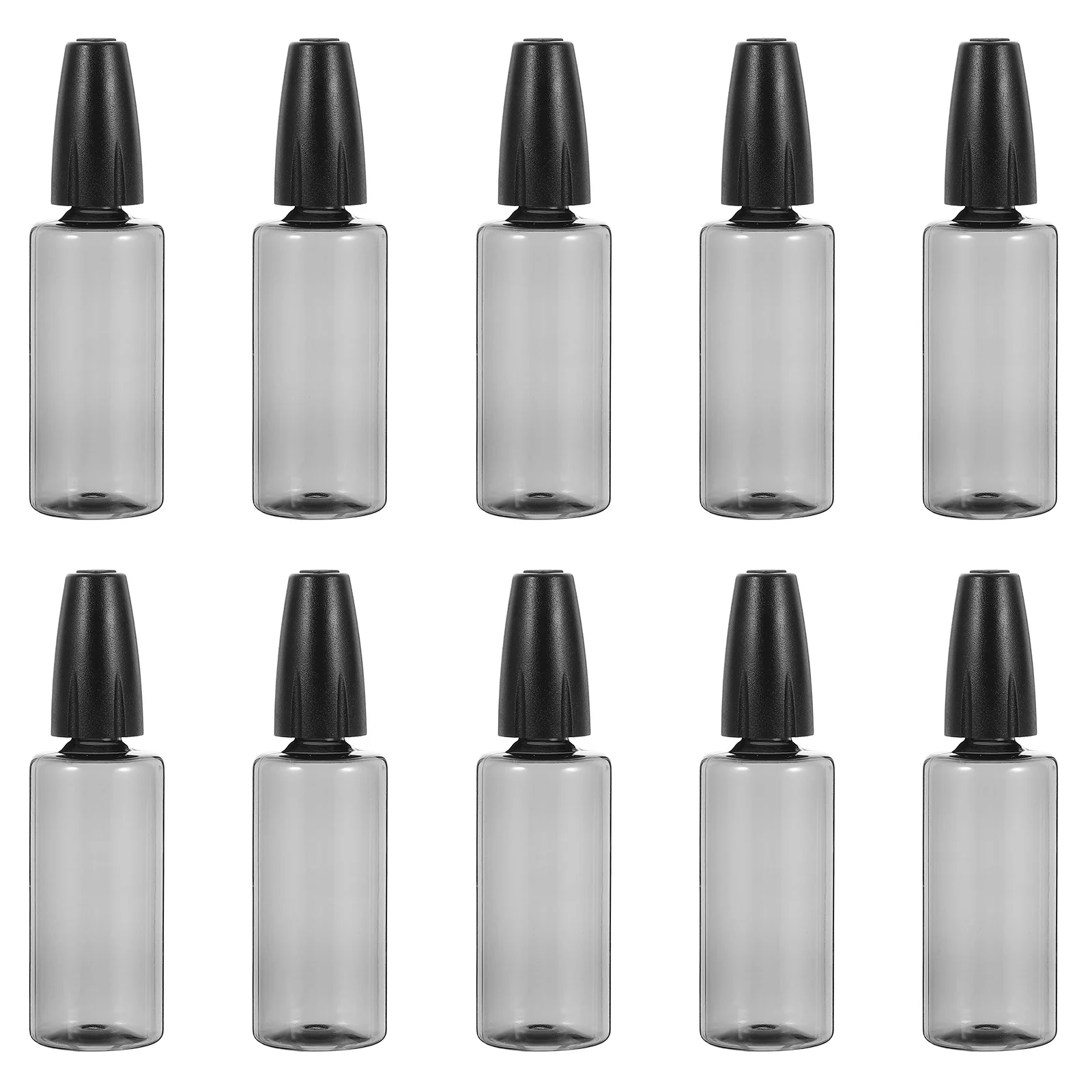 

10pcs Empty Glue Bottles 30Ml Plastic Squeeze Pointed Applicator For Sewing Machine Oil Precision Tip Dispensing Bottle Portable